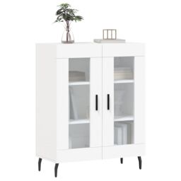 Berkfield Home Sideboard White 69.5x34x90 cm Engineered Wood - thumbnail 3