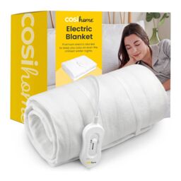 Cosi Home Electric Blanket in White - Size: Single - thumbnail 1