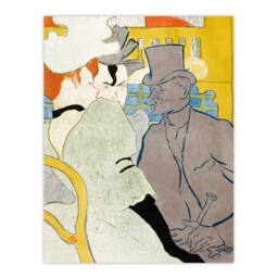 Artery8 Toulouse Lautrec Framed Wall Art Print Englishman at the Moulin Rouge - Size: A4 - thumbnail 3