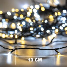 Shatchi 1000LEDs Christmas Tree Fairy String Lights 100m Lit - Multifunction 8 Light Modes Indoor/Outdoor in Yellow - thumbnail 6