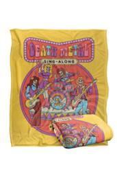 Steven Rhodes Death Metal Singalong Silky Super Soft Throw Blanket - Size: Small - thumbnail 2