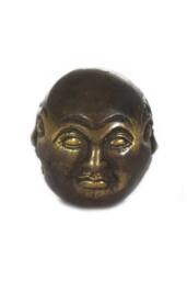 KDMD Four Face Buddha Fengshui Ornament - 4.5cm Brass Decor for Home & Spa in Gold - thumbnail 3