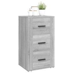 Berkfield Home Sideboard Grey Sonoma 40x33x70 cm Engineered Wood - Size: 40 x 33 x 70 cm - thumbnail 5