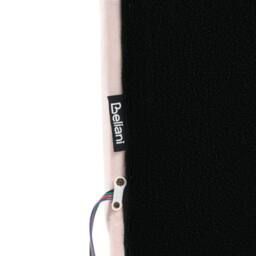 Wyld and Coco Pink Velvet Bed Frame with Crown LED Headboard - 3ft EU Single - thumbnail 9