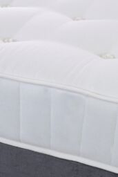 The Shire Bed Company White Classic Cotton Hypoallergenic Support Tufted Ortho - Size: Single - thumbnail 4
