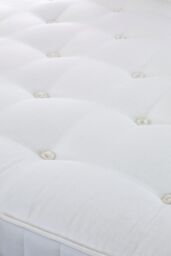 The Shire Bed Company White Classic Cotton Hypoallergenic Support Tufted Ortho - Size: Single - thumbnail 5