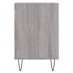 Berkfield Home TV Cabinet Grey Sonoma 100x35x55 cm Engineered Wood - Size: 100 x 35 x 55 cm - thumbnail 7