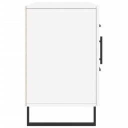 Berkfield Home Sideboard White 100x36x60 cm Engineered Wood - Size: 100 x 36 x 60 cm - thumbnail 7