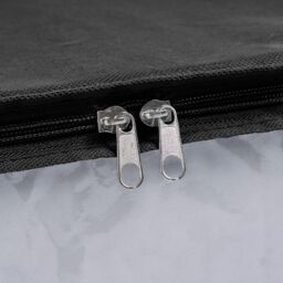 OHS Large Underbed Storage Bags 2 Pack Clothes Shoes 90.3L Organiser in Black - thumbnail 3
