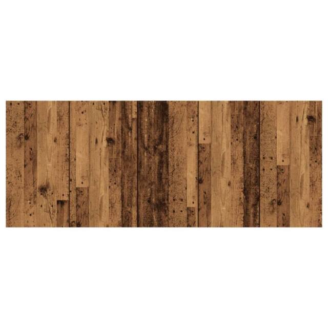 Berkfield Home Stylish Bed Headboard Old Wood 200x1.5x80 cm Engineered Wood in Brown - image 1