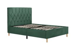 Birlea Loxley Bed in Green - Size: Small Double - thumbnail 5