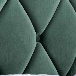 Birlea Loxley Bed in Green - Size: Small Double - thumbnail 3