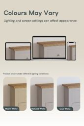 Home Discount Vida Designs Arlington 2 Drawer 2 Door Sideboard Storage Organzier in Grey - thumbnail 7