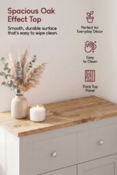 Home Discount Vida Designs Arlington 2 Drawer 2 Door Sideboard Storage Organzier in Grey - thumbnail 6