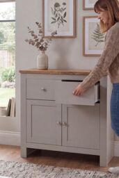 Home Discount Vida Designs Arlington 2 Drawer 2 Door Sideboard Storage Organzier in Grey - thumbnail 9