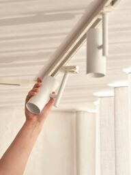 Nordlux Jerome Rail White Metal Kitchen GU10 Mains - thumbnail 5