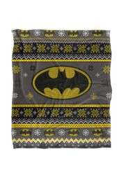Coperta Batman Logo - 152x127 Cm, Super Morbida, Microfibra, 100% Poliestere