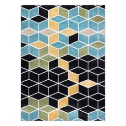 RugsX Poli 9139A Rug in Black - Size: 140 cm x 190 cm - thumbnail 3