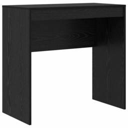 Berkfield Home Black Oak Writing Desk Black oak Engineered wood 80 x 40 x 76 cm