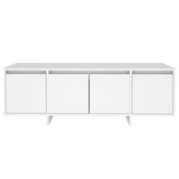 Berkfield Home TV Cabinet White 120x30x40.5 cm Engineered Wood - thumbnail 6