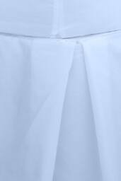 Martex Percale Centre Pleated Platform Valance in Baby Blue - Size: King - thumbnail 2