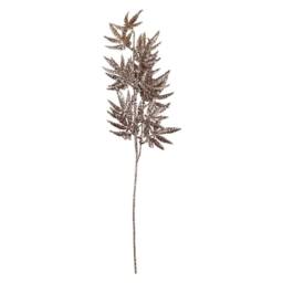 VFM e-Store Christmas Stem Leaves & Berries Decoration 74cm x 28cm Cream X 1 - Size: 74 cm x 28 cm