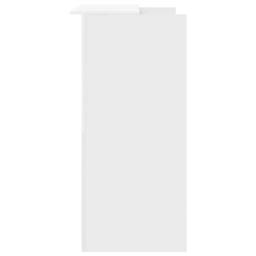 Berkfield Home Reception Desk White 100x50x103.5 cm Engineered Wood - thumbnail 6