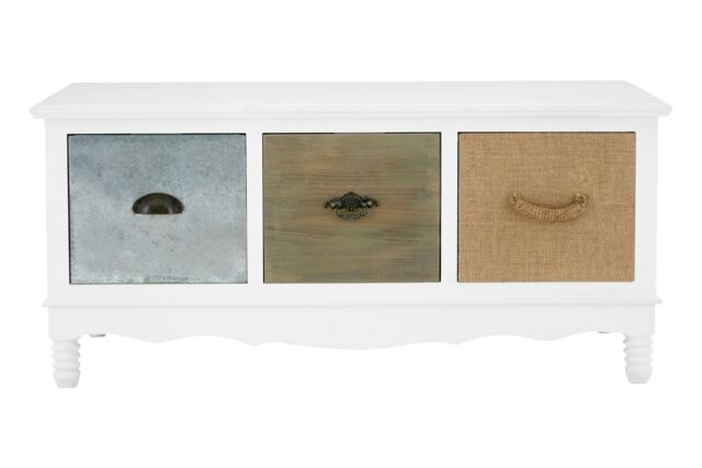 Orsina Aesthetic Coffee Table, Sturdy & Durable White Coffee Table, Aesthetic Style Wooden Cocktail Table - image 1