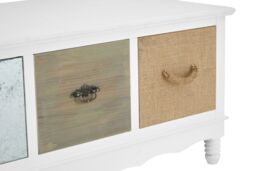 Orsina Aesthetic Coffee Table, Sturdy & Durable White Coffee Table, Aesthetic Style Wooden Cocktail Table - thumbnail 6
