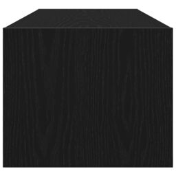 Berkfield Home TV Cabinet Black Oak 100x31x25, 5 cm Engineered Wood - thumbnail 8