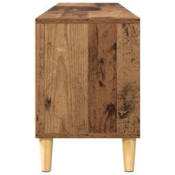 Berkfield Home TV Cabinet with Drawer Old wood Engineered wood - thumbnail 7