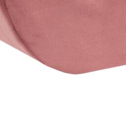 Wyld and Coco Pink S-Shape Pouffe Foam-Filled Footstool - thumbnail 7