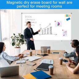 Havendro 700 x 500mm Magnetic Whiteboard Large White Board Dry Wipe Notice - thumbnail 5