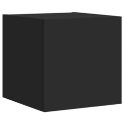 Berkfield Home TV Wall Cabinets with LED Lights 2 pcs Black 30.5x35x30 cm - thumbnail 8