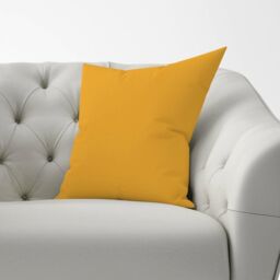 Warren Reed - Designer Cantaloupe Orange Cushions - Size: 60 cm x 60 cm - thumbnail 2