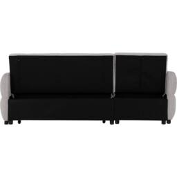 Seconique Chelsea Corner Sofa Bed in Light Grey - thumbnail 8