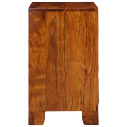 Berkfield Home Sideboard Multicolour 50x35x60 Solid Wood Acacia - thumbnail 6