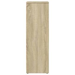 Berkfield Home Bathroom Cabinet Sonoma Oak 30x30x95 cm Engineered Wood in Brown - Size: 30 x 30 x 95 cm - thumbnail 5