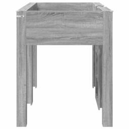 Berkfield Home Bunk Bed for Kids Grey Sonoma 75 x 190 cm Engineered wood - thumbnail 6