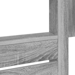 Berkfield Home Bunk Bed for Kids Grey Sonoma 75 x 190 cm Engineered wood - thumbnail 9
