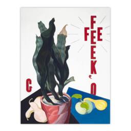 Artery8 Charles Demuth Framed Wall Art O Keeffe Stylised Poster Portrait in White - Size: A4 - thumbnail 3