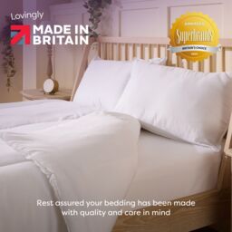 Slumberdown 2 Pack Cosy Nights Soft Support Pillows in White - thumbnail 5