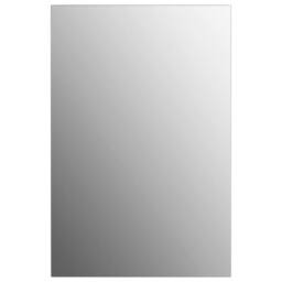 Berkfield Home Wall Mirror with LED Lights Rectangular Glass in Silver - thumbnail 5