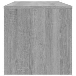 Berkfield Home TV Cabinet Grey Sonoma 100x40x40 cm Engineered Wood - Size: 100 x 40 x 40 cm - thumbnail 5