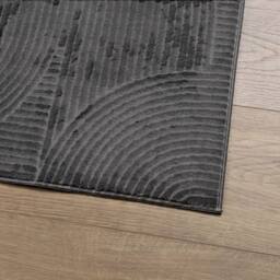 Berkfield Home Rug IZA Short Pile Scandinavian Look Anthracite 160x230 cm in Dark Grey - Size: Medium - thumbnail 4