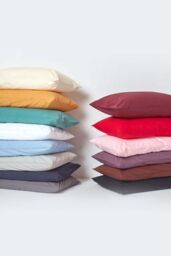 Homescapes Egyptian Cotton Flat Sheet 200 Thread Count in Red - Size: King Flat - thumbnail 6