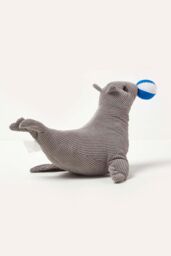 Homescapes Grey Seal Doorstop Soft, Weighted & Decorative Animal Design - thumbnail 3