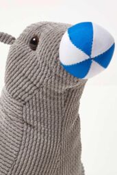 Homescapes Grey Seal Doorstop Soft, Weighted & Decorative Animal Design - thumbnail 4