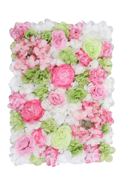 Neel Blue Artificial Flower Wall Panel Decorative Wedding Photography Backdrop - image 1