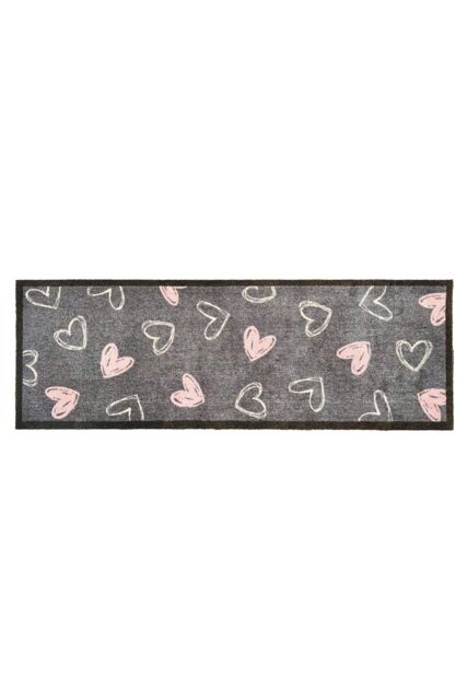 My Mat Washable Nylon Welcome Hearts Indoor Mat - Size: 50 cm x 150 cm - image 1